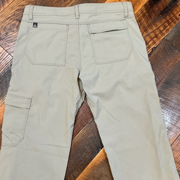 prAna Stretch Zion Pant Men’s 34 W × 34 L Sandbar Technical Hiking Chino - Picture 10 of 16